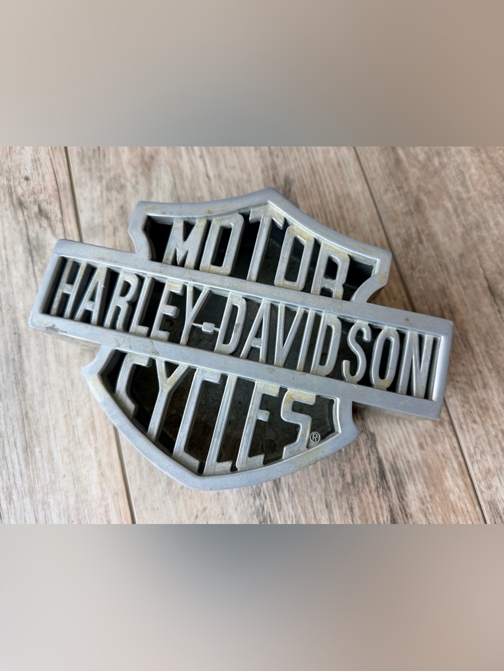 Vintage Harley Davidson Heavy Metal Xonex 1998 Trinket Box Decor